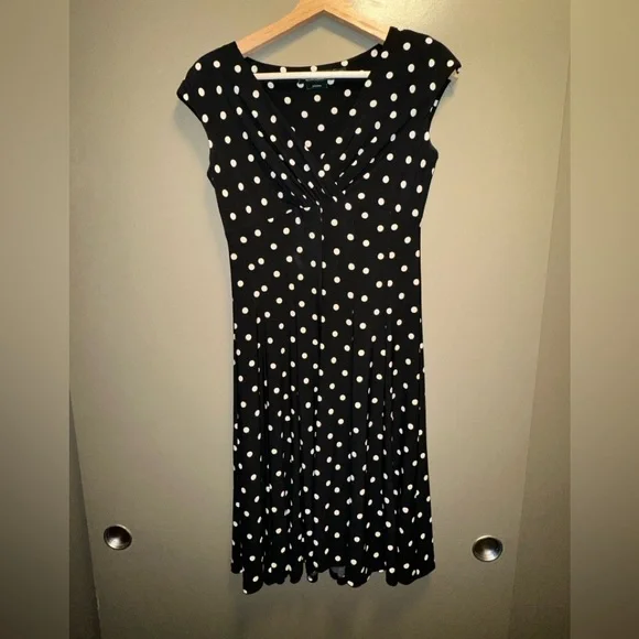 Lauren Ralph Lauren | Dresses | Ralph Lauren Womens Polkadot Empire Waist Midi Dress | Poshmark Lauren Ralph Lauren | Dresses | Ralph Lauren Womens Polkadot Empire Waist Midi Dress | Poshmark